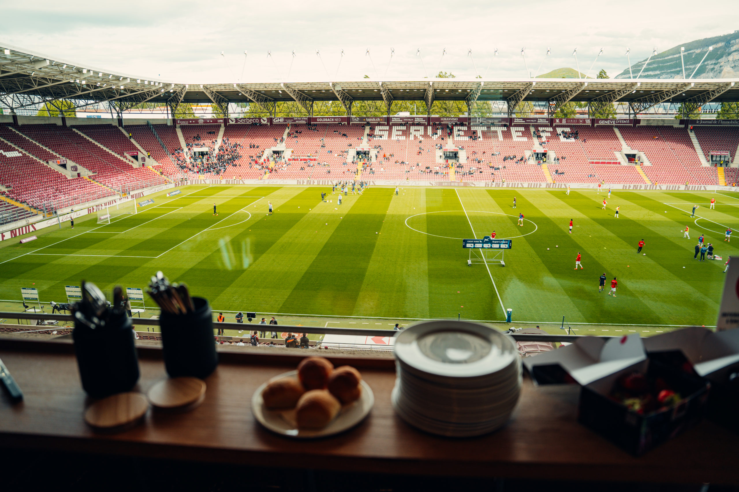 Gestion Opérationnelle de l'hospitalité de Troger avec le Servette FC