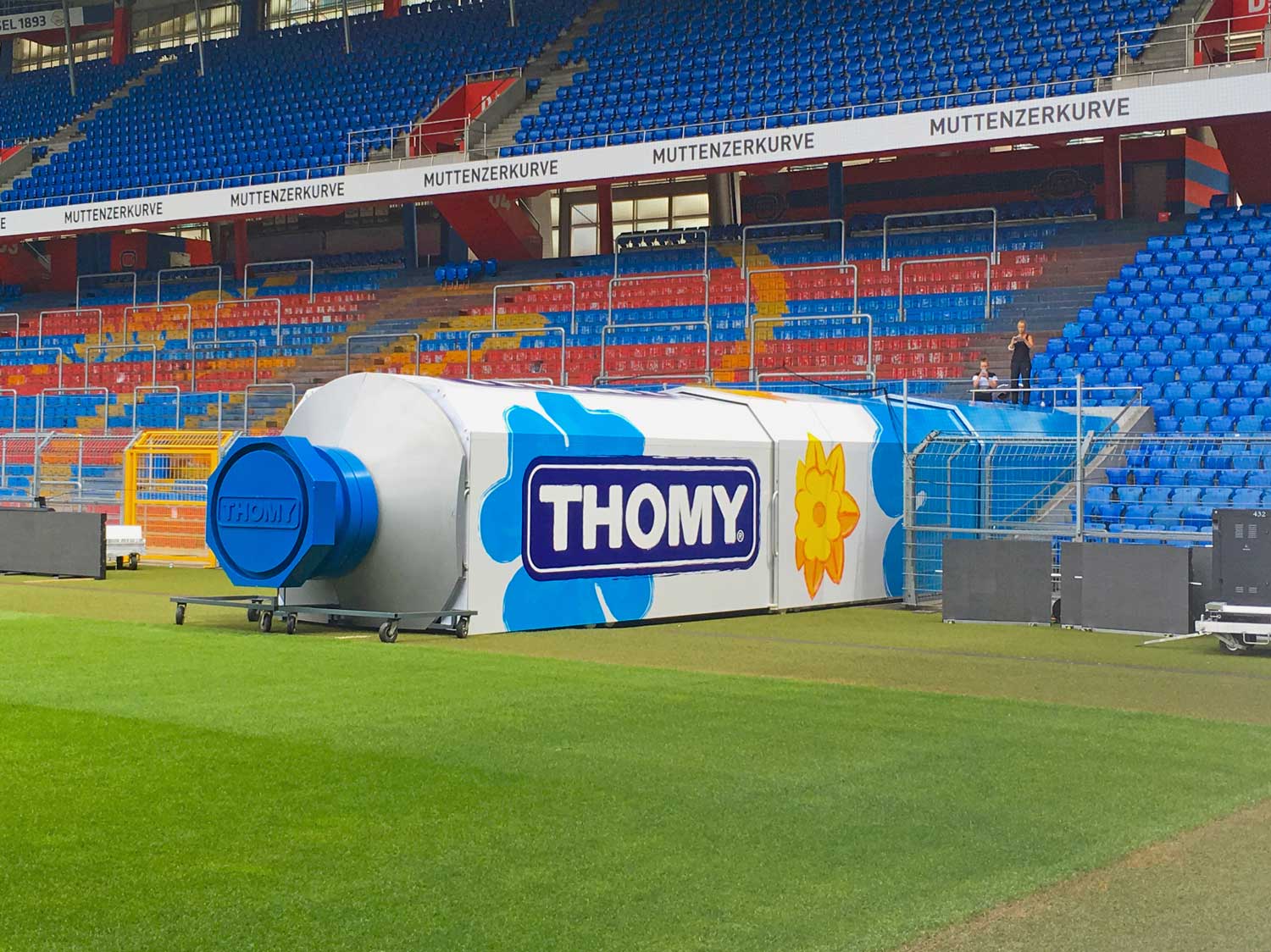 Mesure de performance des activités sportives de Thomy à Bâle
