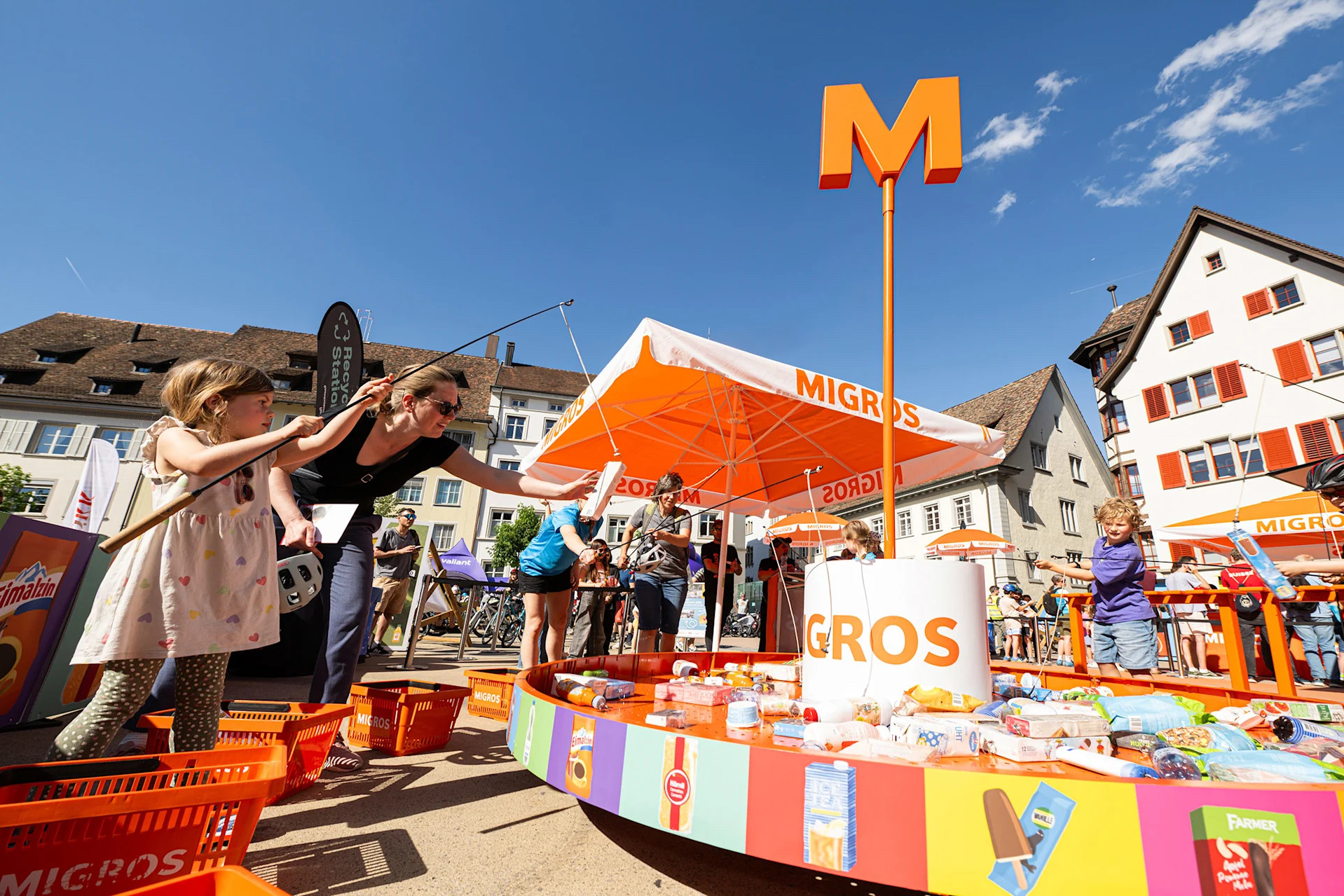 Stratégie sponsoring communautaire genevoise pour Migros lors d'événements familiaux